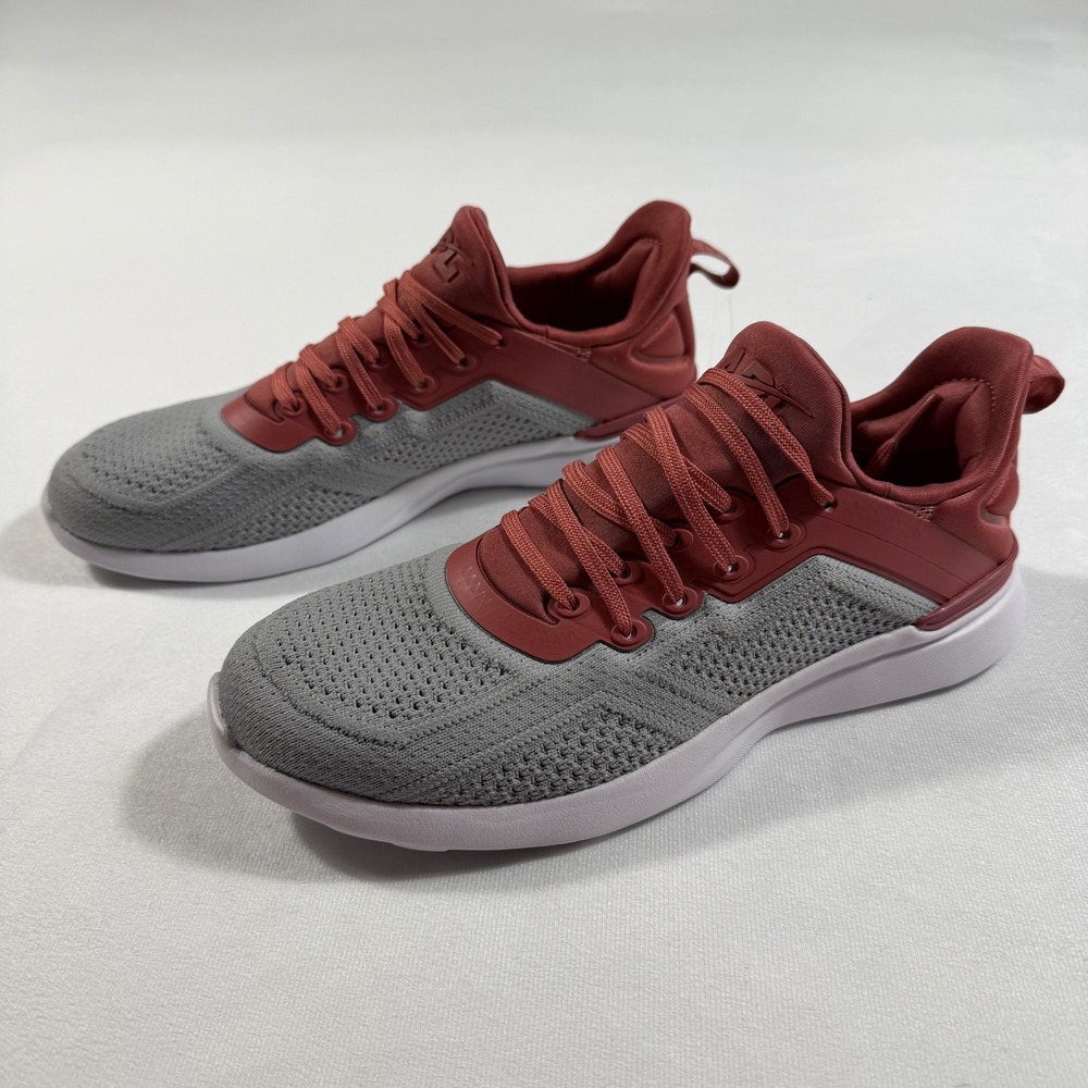 APL TechLoom Tracer Sneakers Cedar Cement White Running Shoes Womens Size 8US